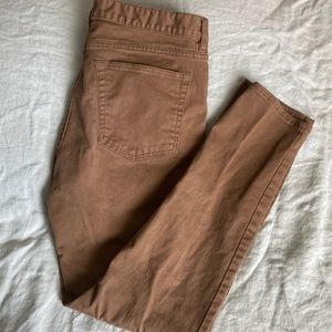 Men’s H&M 31x30 Slim Fit Brown Pants